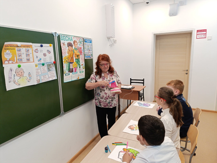 🌟Урок чистоты и здоровья в 3Б классе 🌟.